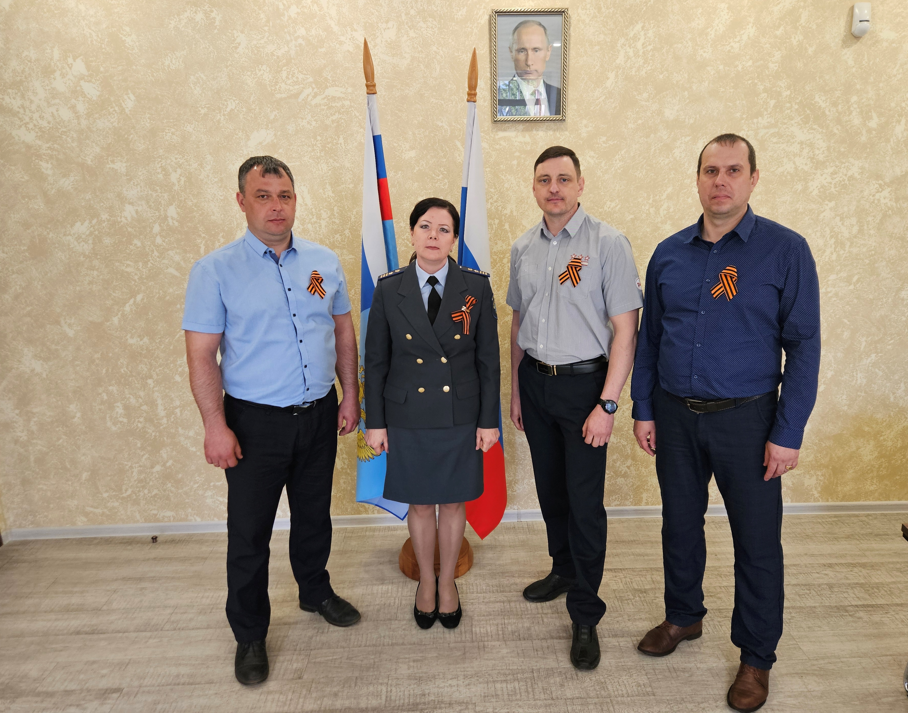 Старт патриотической акции «Георгиевская ленточка»